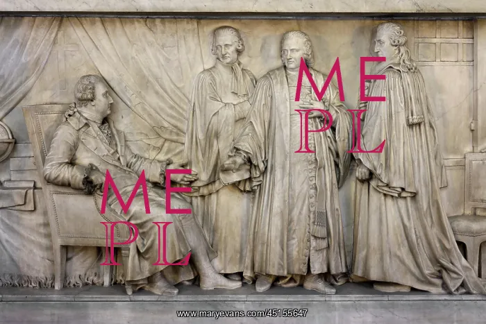 : Relief on statue of Malesherbes, Palais de Justice : Relief on statue of Malesherbes, Palais de Justice
