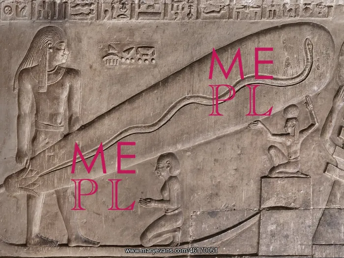 : Relief - Temple of Hathor - Dendera Complex : Relief - Temple of Hathor - Dendera Complex
