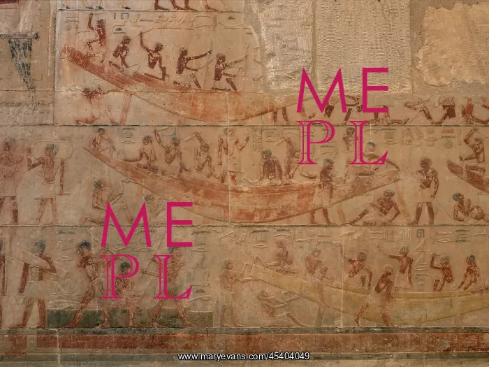 : Relief, Tomb of Ty, Saqqara, Egypt : Relief, Tomb of Ty, Saqqara, Egypt