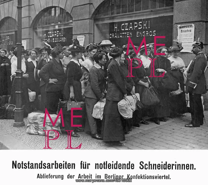 : Relief work to needy seamstresses, 1914 : Relief work to needy seamstresses, 1914
