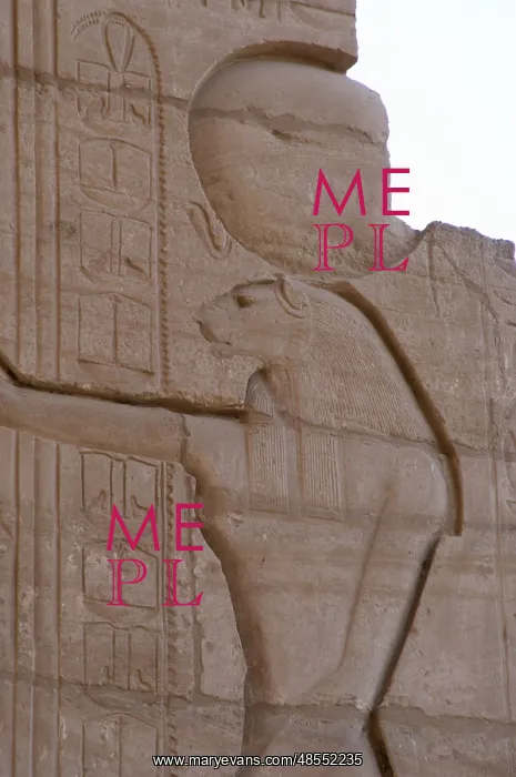 : Reliev depicting the goddess Tefnut. Ramesseum. Egypt : Reliev depicting the goddess Tefnut. Ramesseum. Egypt