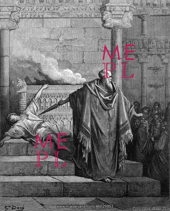 : religion, biblical scenes, Mathathias killing : religion, biblical scenes, Mathathias killing