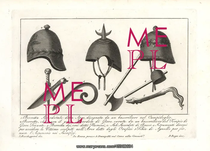 : Religious caps and instruments : Religious caps and instruments