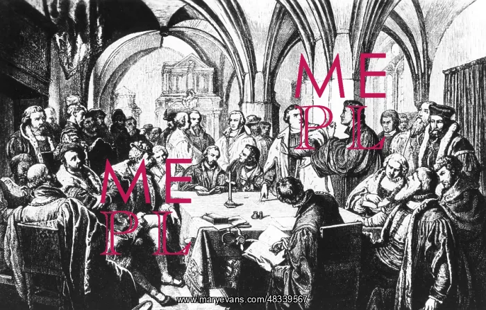 : Religious disputation in Marburg, 1529 : Religious disputation in Marburg, 1529