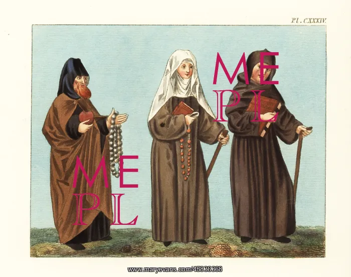 : Religious habits of the 15th century : Religious habits of the 15th century