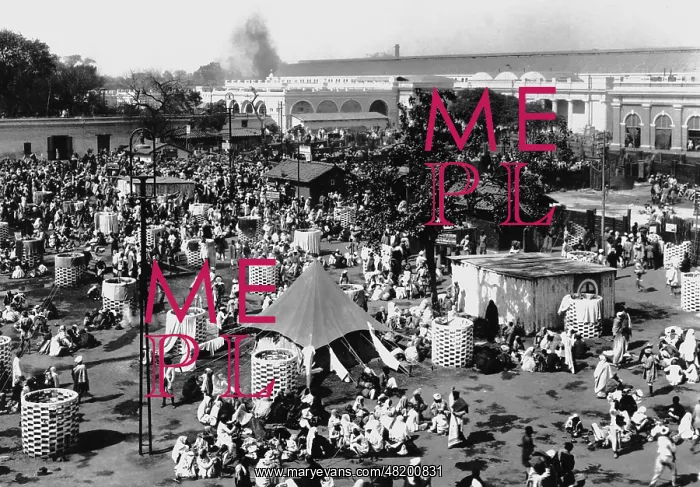 : Religious pilgrimage in Allahabad, 1931 : Religious pilgrimage in Allahabad, 1931
