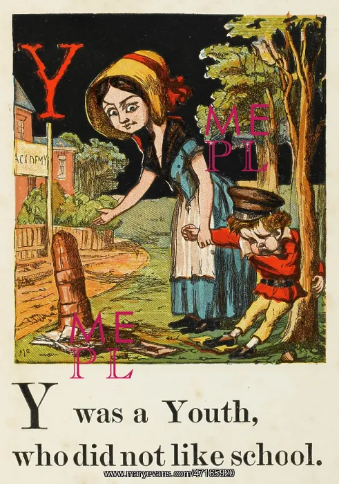 : RELUCTANT SCHOOLBOY 19C : RELUCTANT SCHOOLBOY 19C
