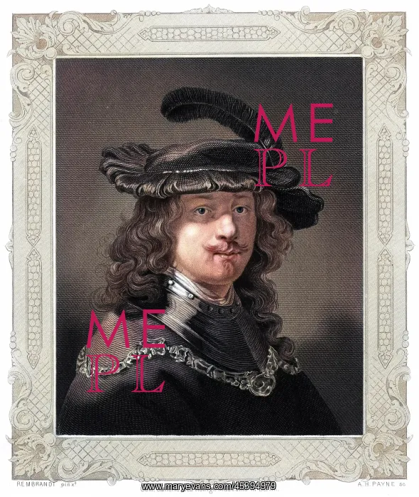  : REMBRANDT VAN RHYN Dutch artist