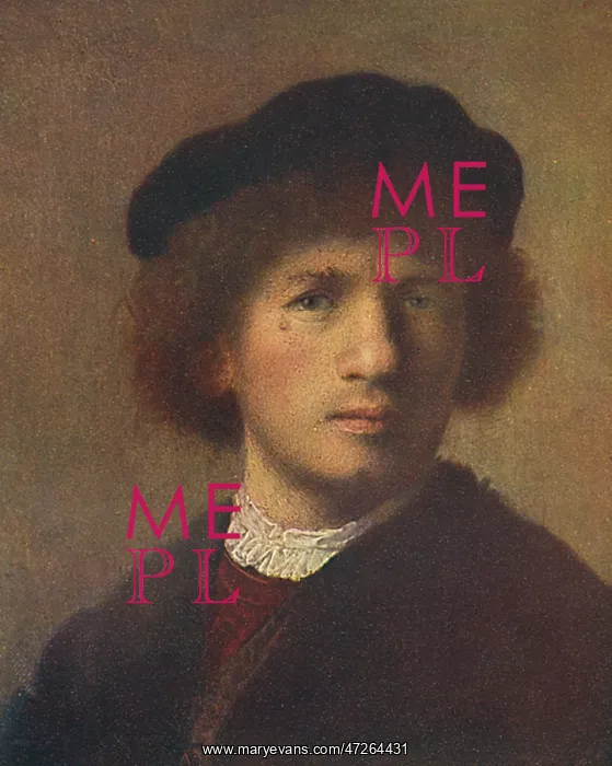 : REMBRANDT, self portrait : REMBRANDT, self portrait