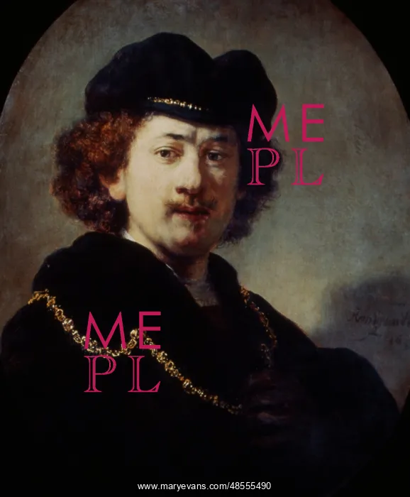 : Rembrandt, self-portrait : Rembrandt, self-portrait