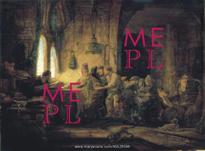 : REMBRANDT van Rijn, Parable : REMBRANDT van Rijn, Parable