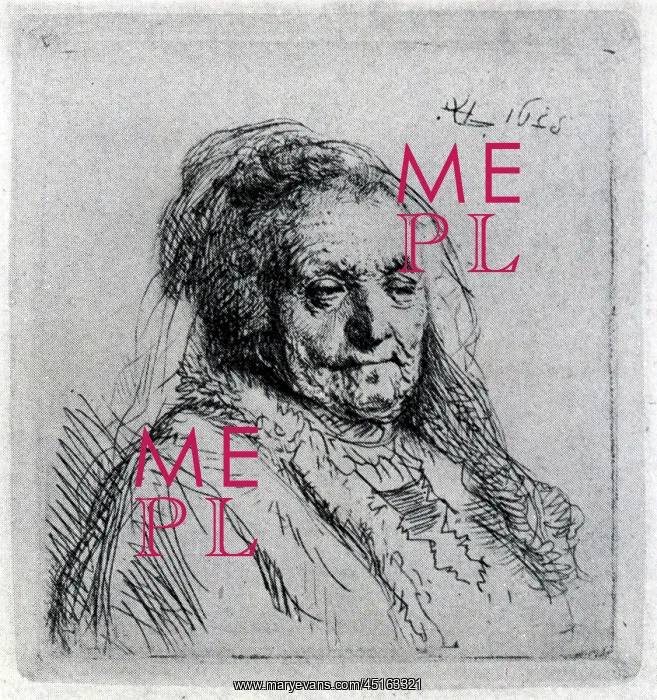 : Rembrandt's Mother : Rembrandt's Mother