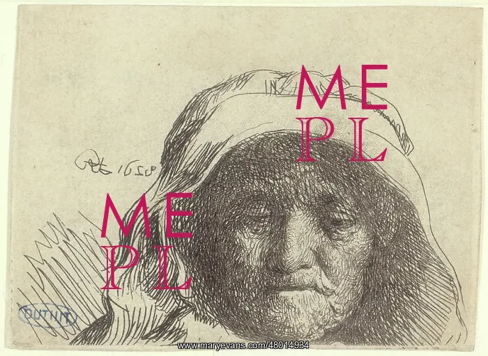 : Rembrandt's mother : Rembrandt's mother
