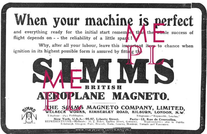 : Remember The Spark With Simms Magneto's : Remember The Spark With Simms Magneto's