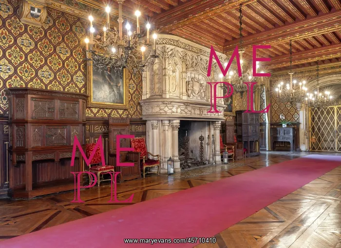 : Renaissance Gallery, Chateau du Lude, Lude : Renaissance Gallery, Chateau du Lude, Lude