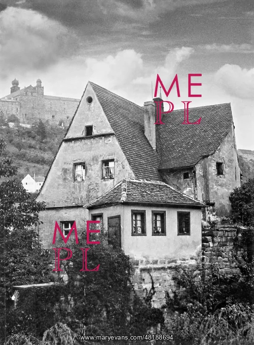 : Renaissance Small Castle in Kulmbach, 1935 : Renaissance Small Castle in Kulmbach, 1935