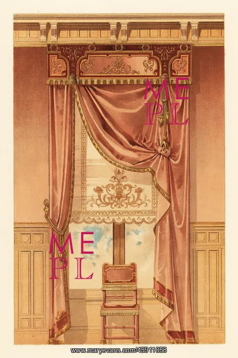: Renaissance-style wall hanging, circa 1900 : Renaissance-style wall hanging, circa 1900