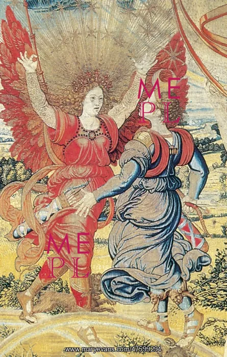 : Renaissance Tapestry Detail : Renaissance Tapestry Detail