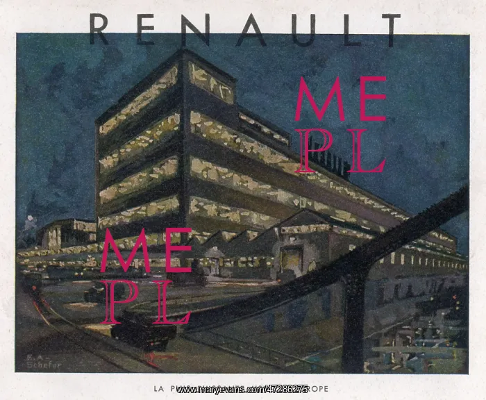 : RENAULT FACTORY EXTERIOR : RENAULT FACTORY EXTERIOR