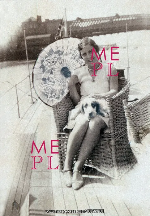 : Rene Fraser on board Goddess in 1928