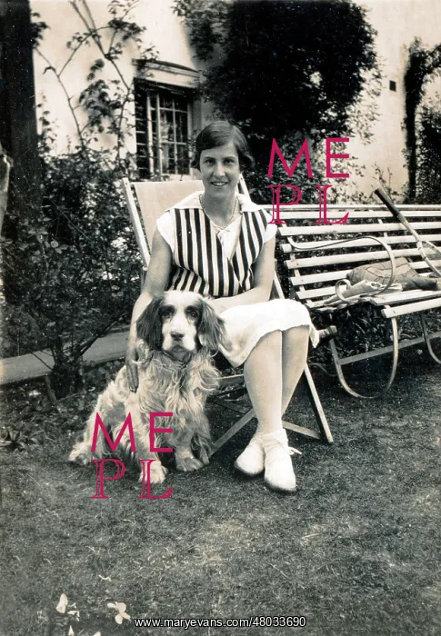  : Rene Fraser with dog