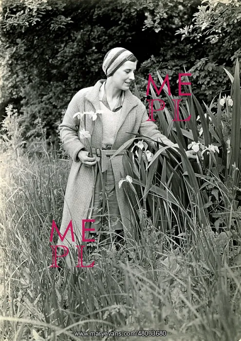  : Rene Fraser gathering flowers