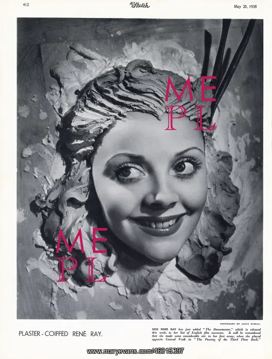 : Rene Ray by Angus McBean : Rene Ray by Angus McBean