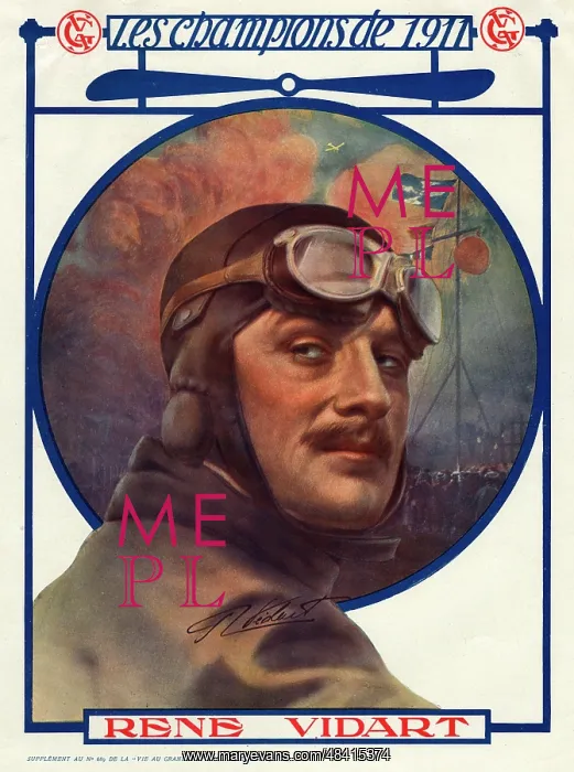 : Rene Vidart, early aviator : Rene Vidart, early aviator