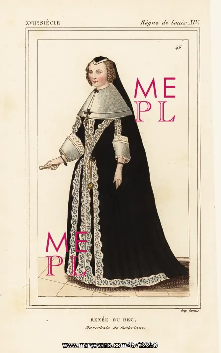 : Renee du Bec, Marechale de Guebriant, widow : Renee du Bec, Marechale de Guebriant, widow