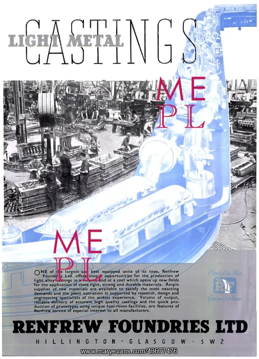 : Renfrew Foundries - Light Alloy Castings : Renfrew Foundries - Light Alloy Castings