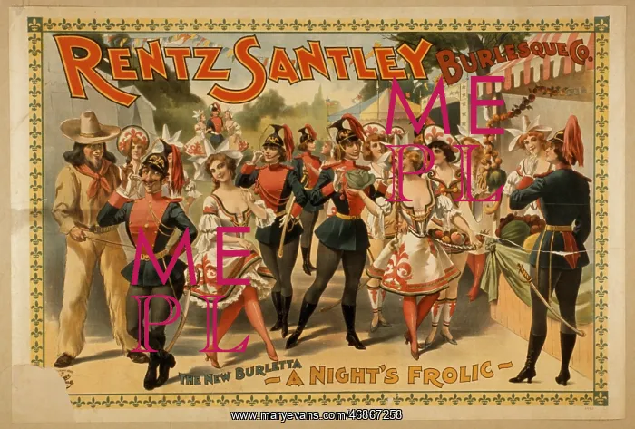  : Rentz Santley Burlesque Co
