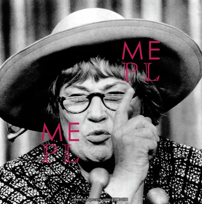 : Rep. Bella Abzug, holding a press conference ? : Rep. Bella Abzug, holding a press conference ?