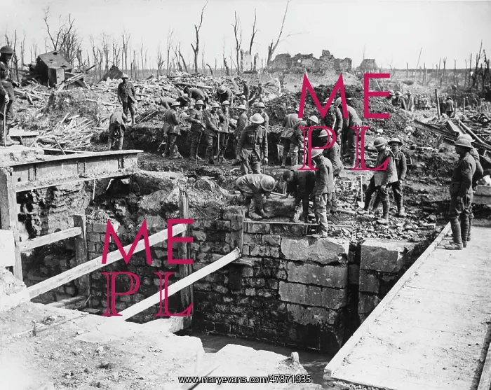 : Repairing a lock in 1917 : Repairing a lock in 1917