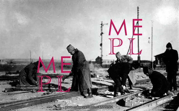  : Reparing railroad tracks