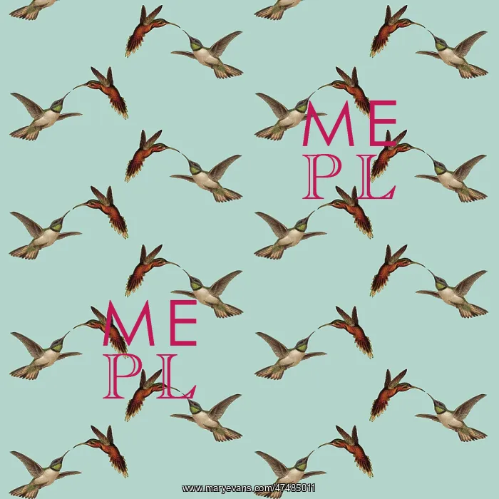 : Repeating Pattern - Birds : Repeating Pattern - Birds