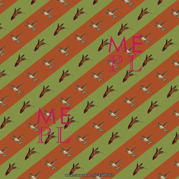 : Repeating Pattern - Birds : Repeating Pattern - Birds