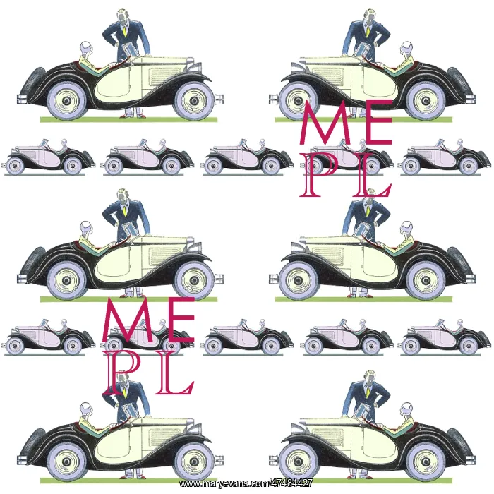 : Repeating Pattern - Car / Motoring : Repeating Pattern - Car / Motoring
