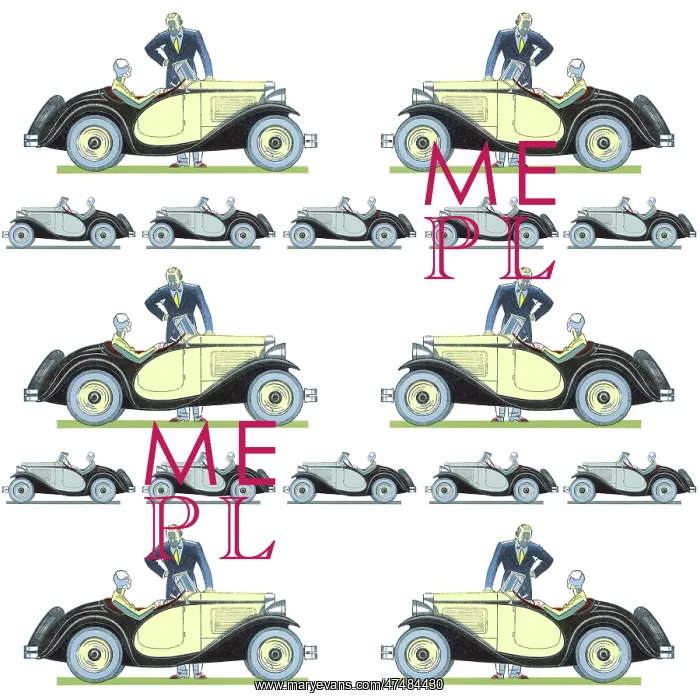 : Repeating Pattern - Car / Motoring : Repeating Pattern - Car / Motoring