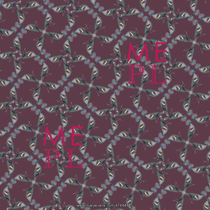 : Repeating Pattern - Pigeons : Repeating Pattern - Pigeons