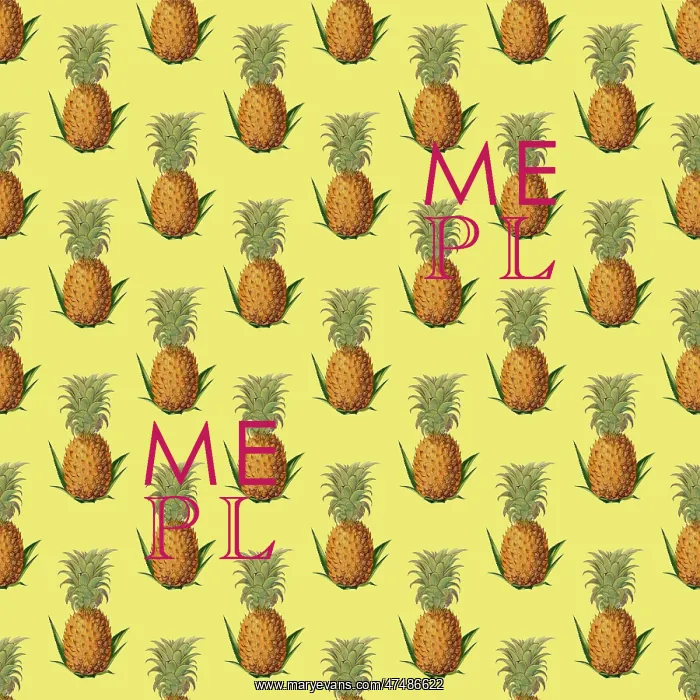 : Repeating Pattern - Pineapples : Repeating Pattern - Pineapples