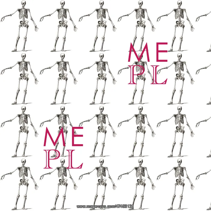: Repeating Pattern - Skeletons : Repeating Pattern - Skeletons