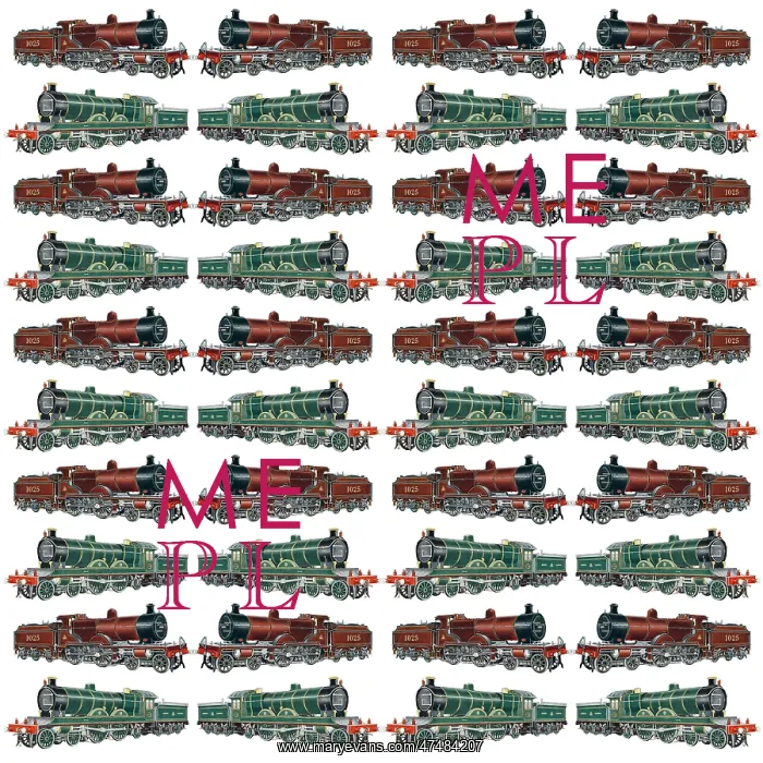 : Repeating Pattern - Steam Engines : Repeating Pattern - Steam Engines