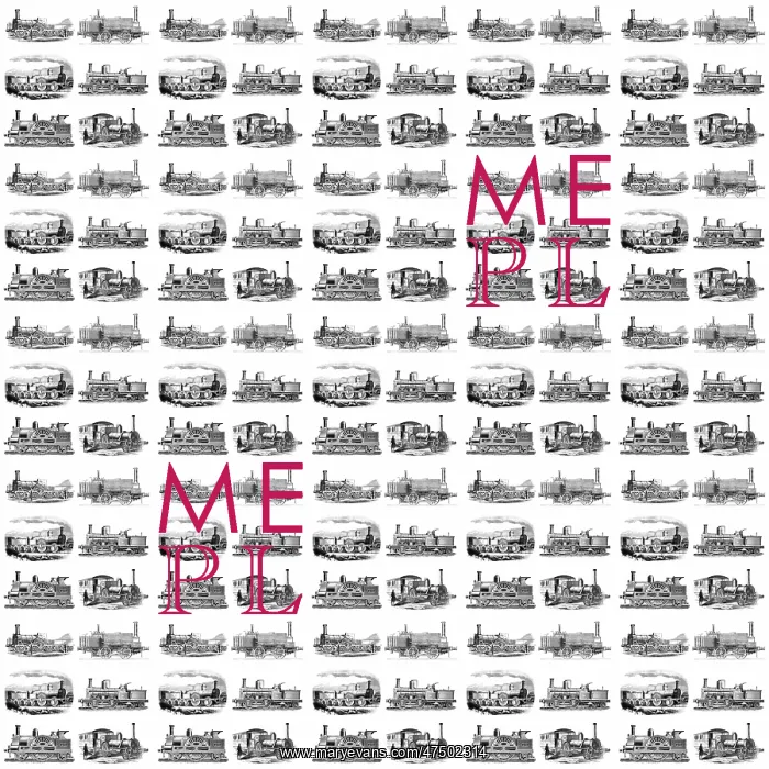 : Repeating Pattern - Steam Engines : Repeating Pattern - Steam Engines