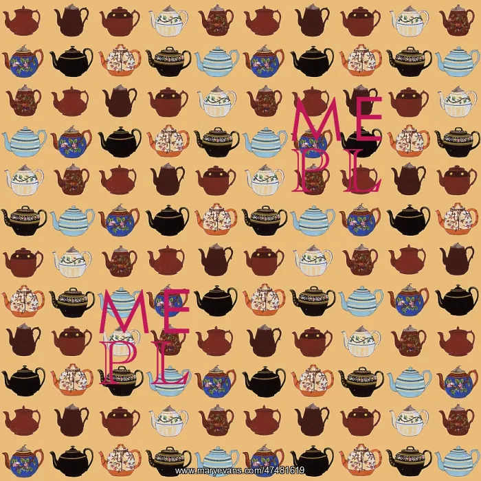 : Repeating Pattern - Teapots : Repeating Pattern - Teapots