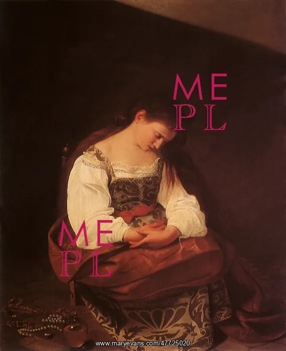 : The Repentant Magdalene, by Caravaggio : The Repentant Magdalene, by Caravaggio