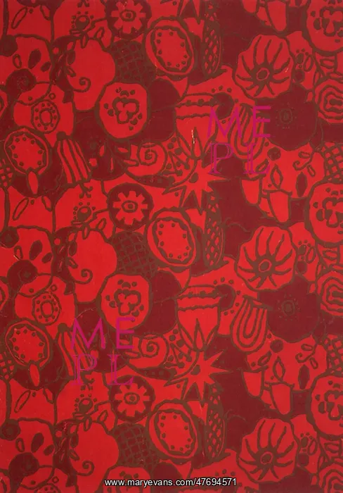  : Repetitive Red Pattern