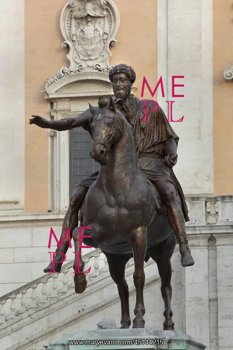 : Replica of the Equestrian Statue of Marcus Aurelius : Replica of the Equestrian Statue of Marcus Aurelius