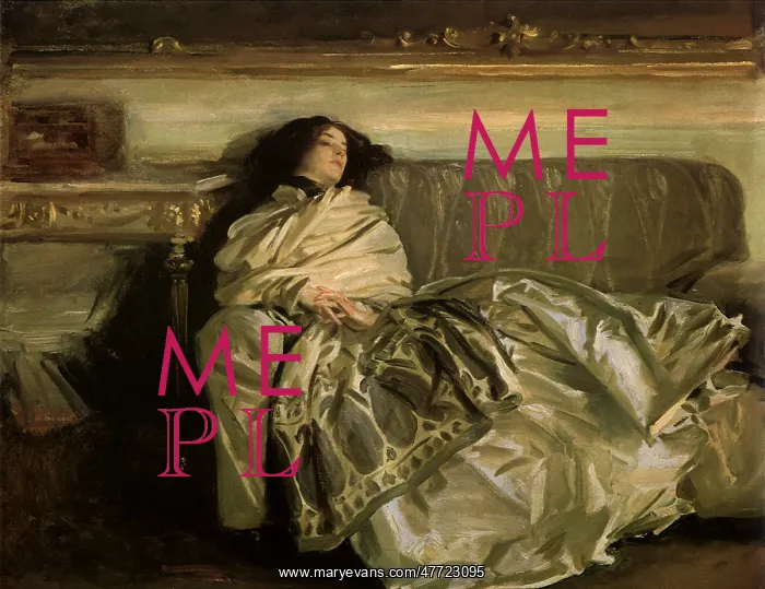 : Repose, by Singer Sargent