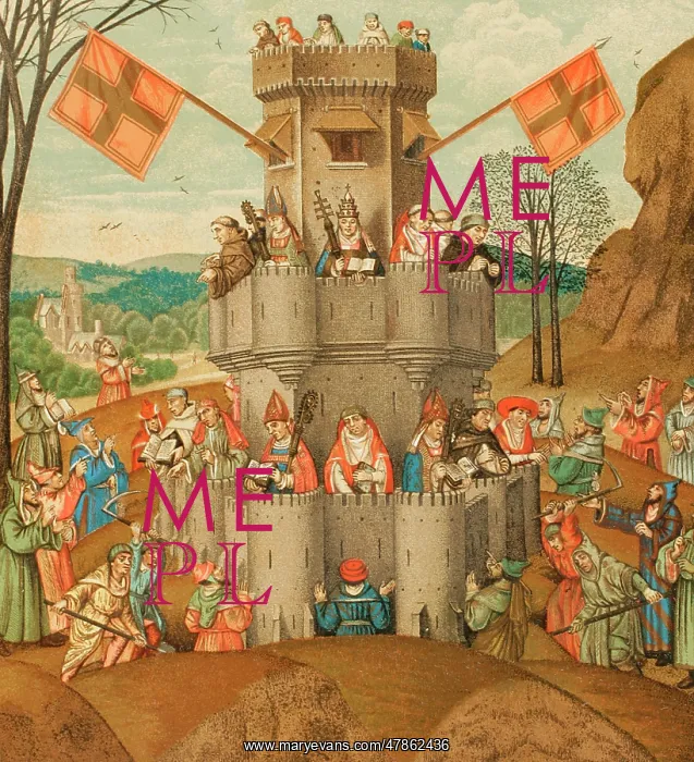 : Representation of the Catholic Church as a Fortress : Representation of the Catholic Church as a Fortress