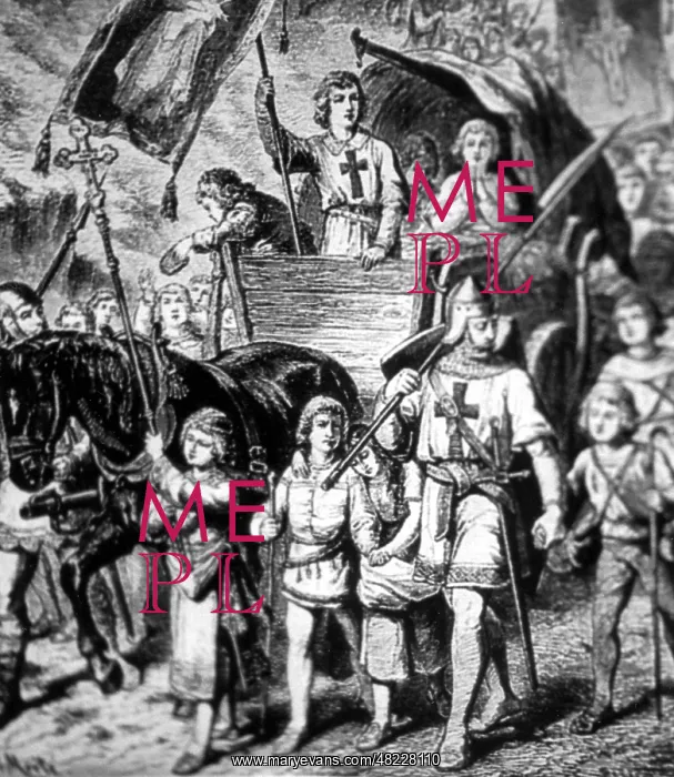 : Representation of the so-called Children's Crusade : Representation of the so-called Children's Crusade